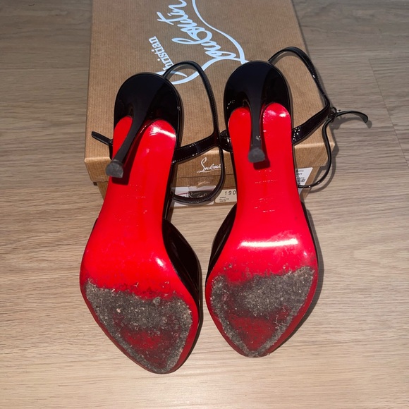 Christian Louboutin Me Pam 100 Patent size 40.5 - Picture 3 of 3